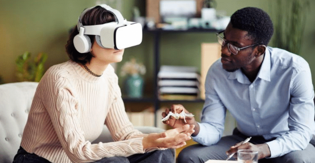 Technology is transforming mental health care with apps and online therapy making support more accessible.