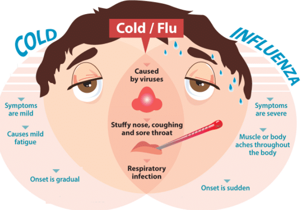 UK winter 2025 respiratory virus overview showing adenovirus alongside flu, RSV, and COVID-19 affecting public health and NHS services