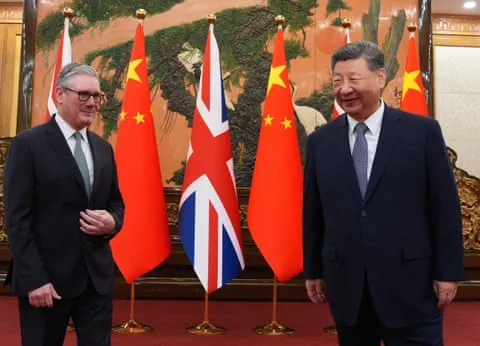 The meeting marks the first visit by a UK prime minister to China in eight years, signaling a cautious diplomatic reset as Britain seeks economic engagement with Beijing amid shifting global alliances.